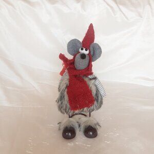 *NEW* Springy Bobble Head Body Christmas Mouse